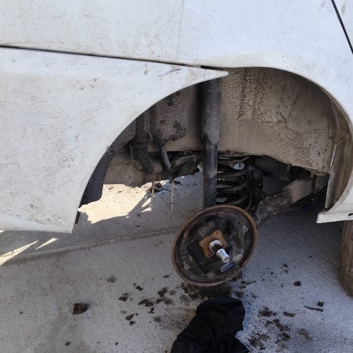 Schimbare tamburii, rulmenți și saboți Renault Simbol