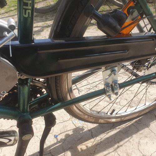 Construcție:bicicleta cu motor termic