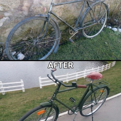 Restaurare bicicletă Carpați