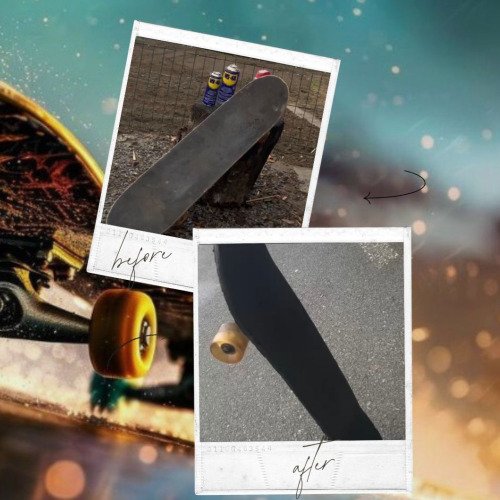 🛹 Restaurare Skateboard cu WD-40