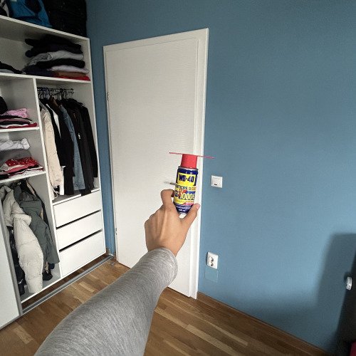 Acum pot deschide ușa în pace