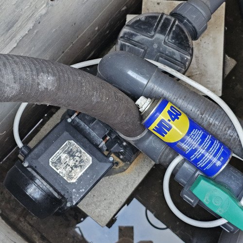 Pompa blocata vs WD-40